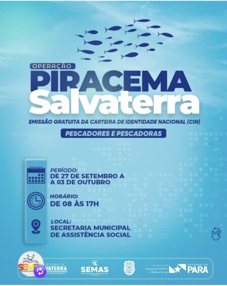 Operação Piracema em Salvaterra