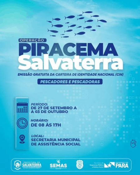 Operação Piracema em Salvaterra!