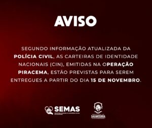 AVISO IMPORTANTE