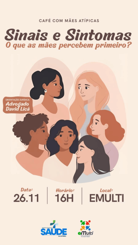 Prefeitura de Salvaterra promove encontro “Café com Mães Atípicas” com foco em sinais e sintomas identificados pelas famílias