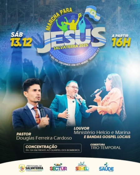 Marcha para Jesus 2025: Um Dia de Fé em Salvaterra