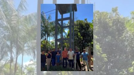 A prefeitura avança com melhorias na Vila do Jubim