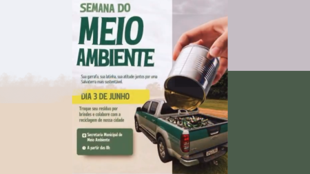 Semana do Meio Ambiente mobiliza Salvaterra em ações de educação ambiental e reciclagem.