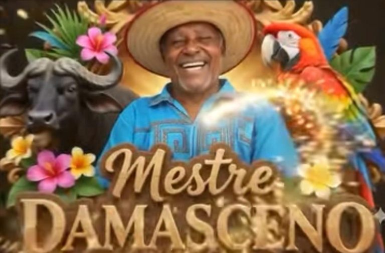 Mestre Damasceno é homenageado pela Império Junino do Outeiro