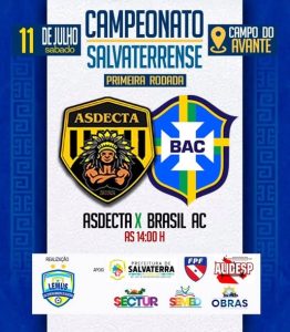 Vai começar o Campeonato Salvaterrense de Futebol 2026!