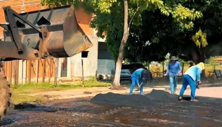 Operação Tapa-Buracos Reforça a Manutenção das Vias de Salvaterra